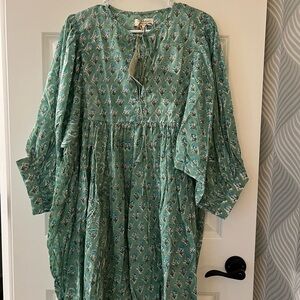 NWT Green/Blue Floral Dress